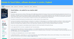 Desktop Screenshot of dhbolton.com